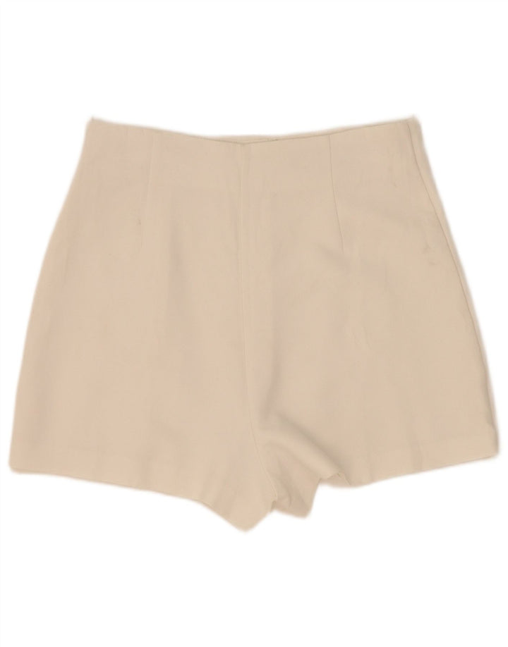 Pantaloni caldi Skort da donna Zara medi W28 bianchi