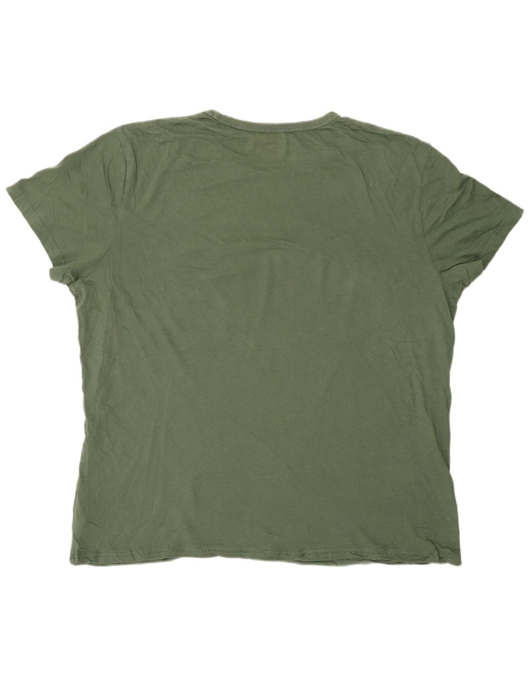 T-shirt grafica da uomo Timberland Top XL in cotone verde