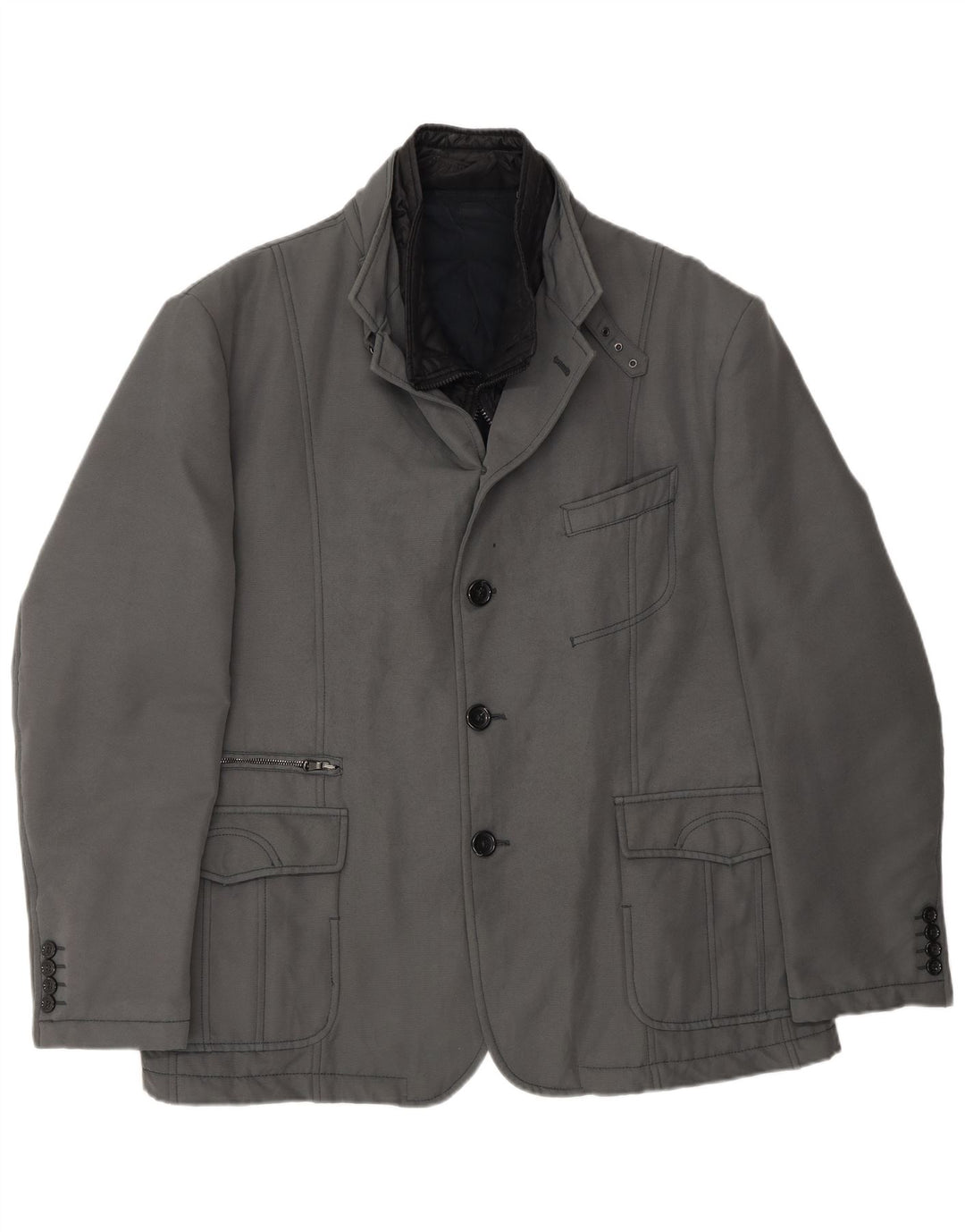 Giacca utility da uomo Manuel Ritz UK 44 2XL Grigia