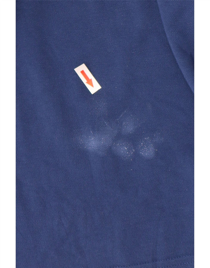 Polo da uomo vestibilità regolare HARMONT & BLAINE 4XL cotone blu navy