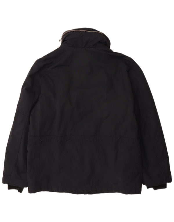 Giacca a vento con cappuccio da uomo Marina Yachting IT 50 Large Blu Navy