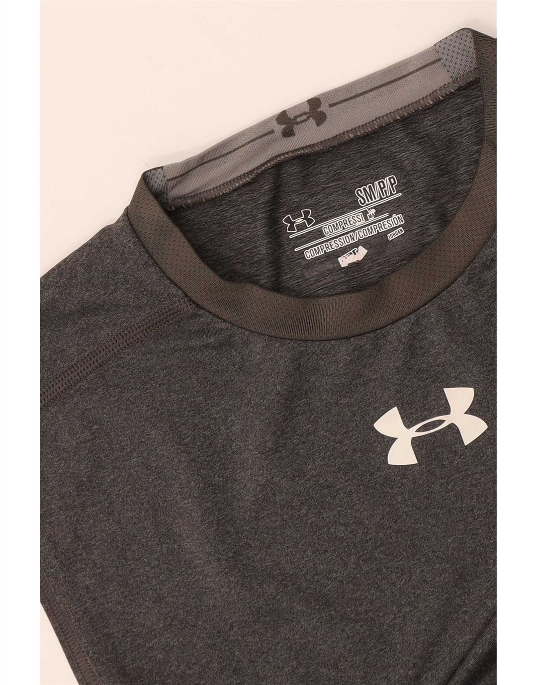 Canottiera Under Armour da uomo Heat Gear piccola grigia