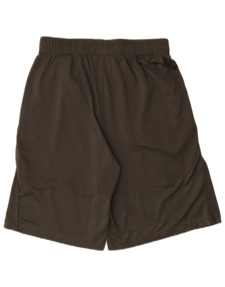 Pantaloncini sportivi Under Armour da uomo vestibilità ampia in poliestere kaki medio