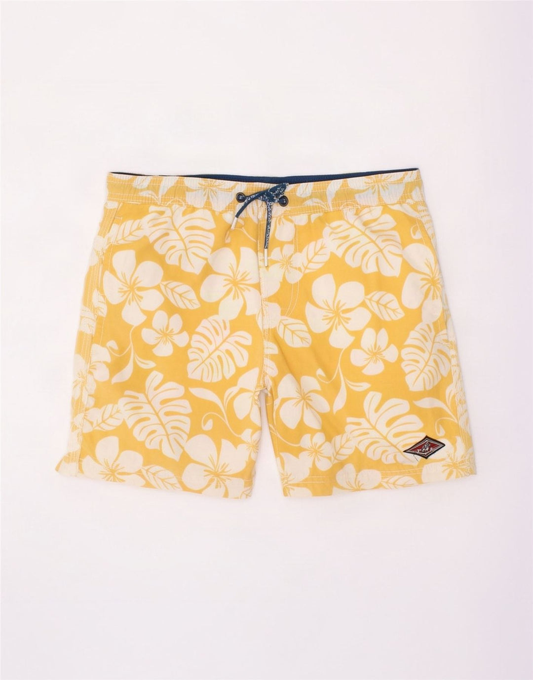 Pantaloncini da bagno per ragazzi Bear 9-10 anni Nylon floreale giallo