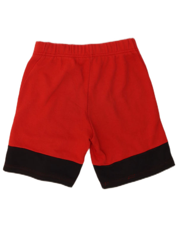 Pantaloncini sportivi Adidas Graphic da ragazzo 11-12 anni in cotone color block rosso