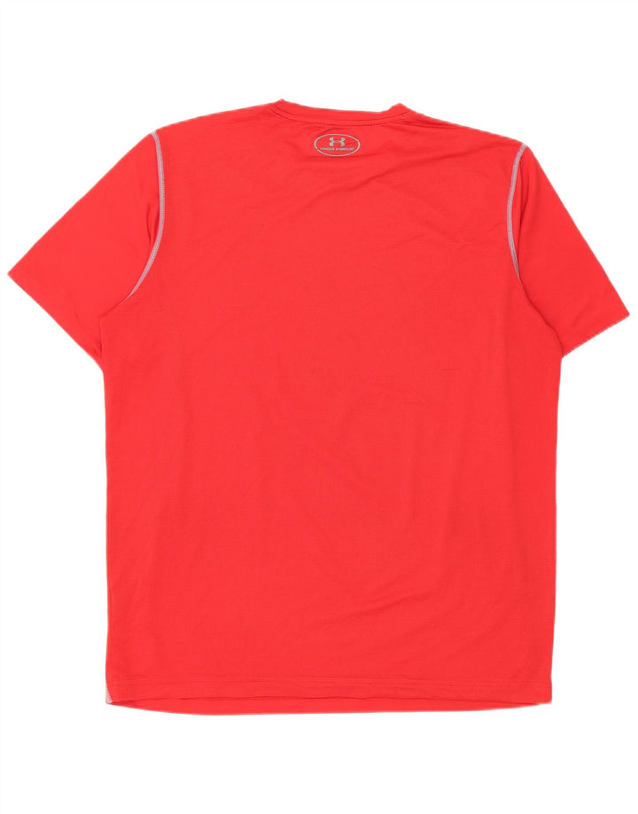 Maglietta Under Armour da uomo Heat Gear, taglia grande, rossa