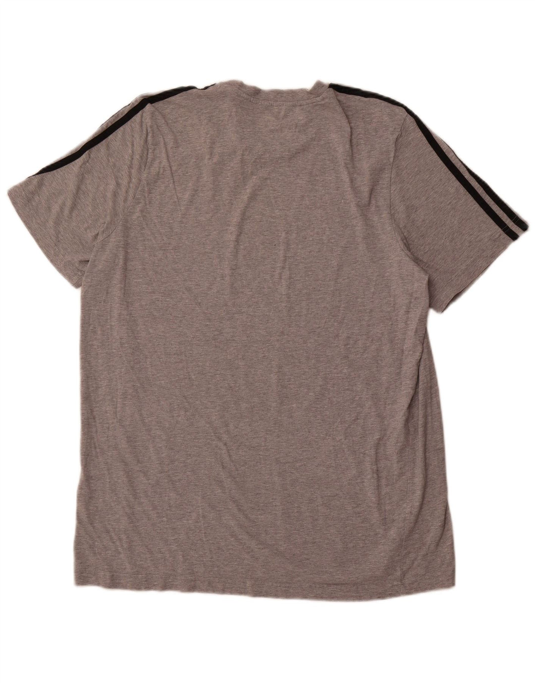 T-shirt ADIDAS da uomo Top XL in cotone grigio