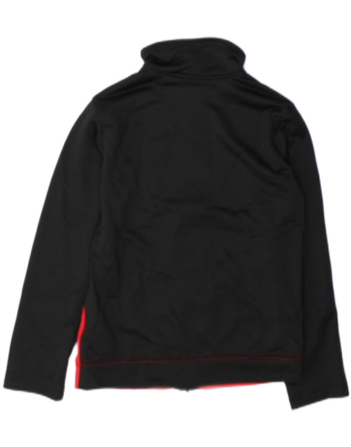 Giacca superiore della tuta da ragazzo Nike 10-11 anni blocco colore nero medio
