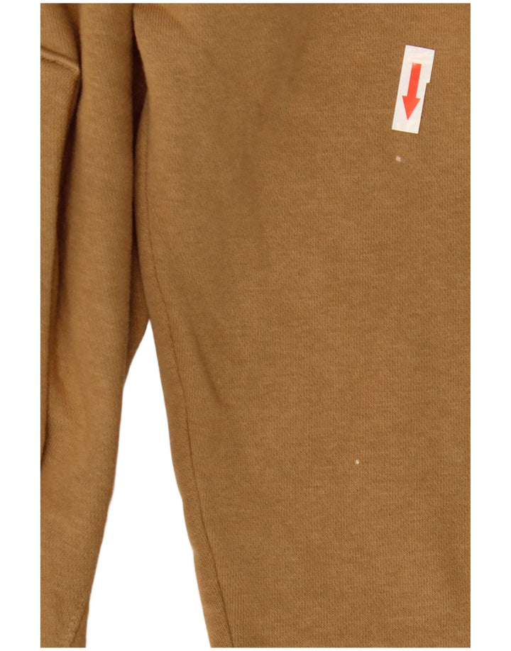 Felpa con cappuccio da uomo Nike Small in cotone beige