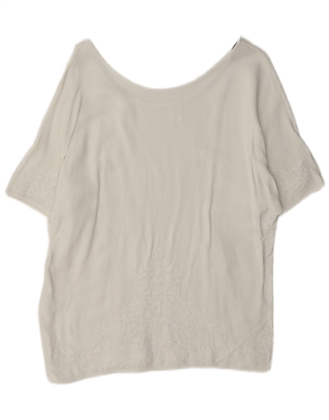Camicetta da donna Massimo Dutti Top UK 16 Large White Floral