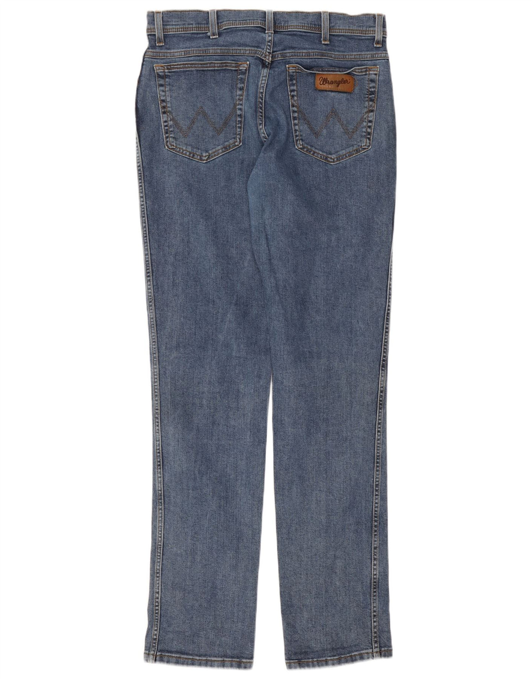 Jeans dritti da uomo Wrangler Texas W36 L36 cotone blu