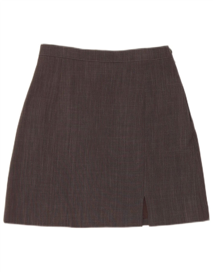 Gonna a trapezio da donna VINTAGE W26 piccola grigia