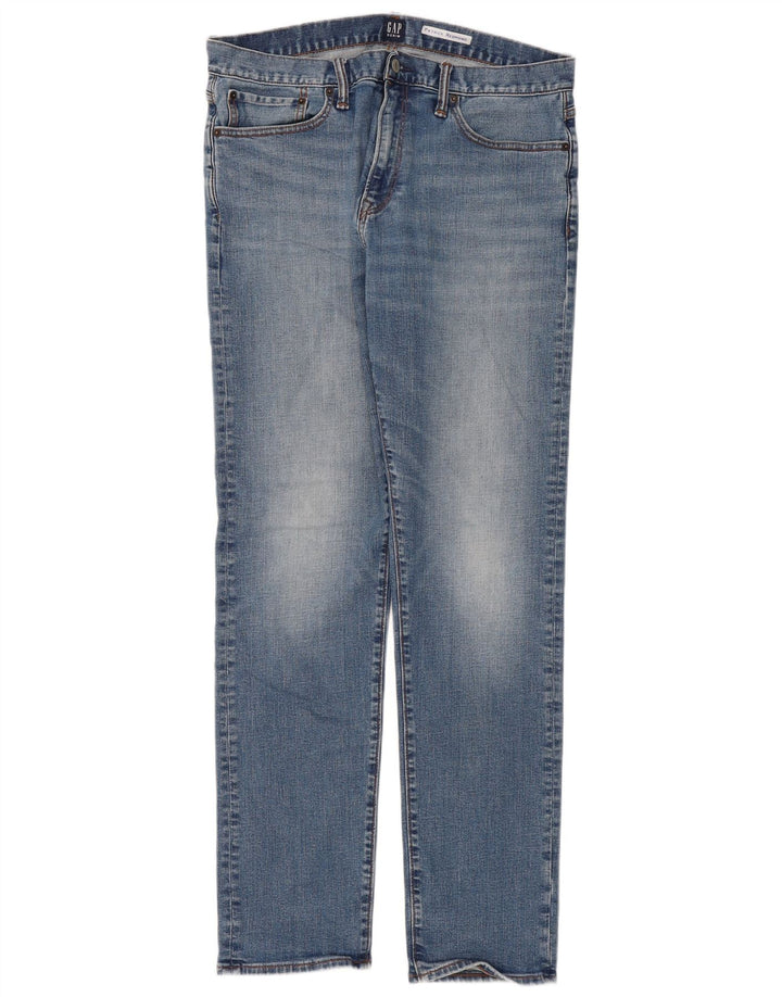 Jeans slim da uomo Gap W34 L34 cotone blu