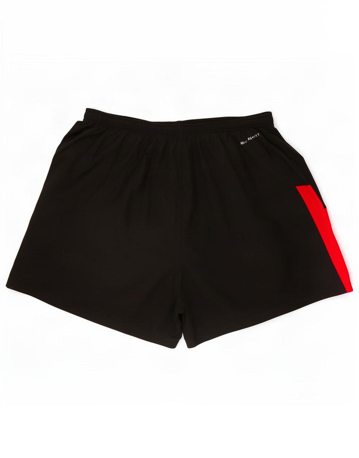 Pantaloncini sportivi Nike Dri Fit da uomo grandi color block nero