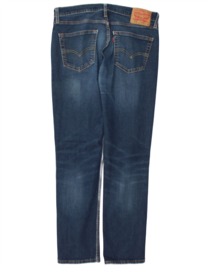 Levi's Uomo 511 Slim Jeans W31 L32 Cotone Blu