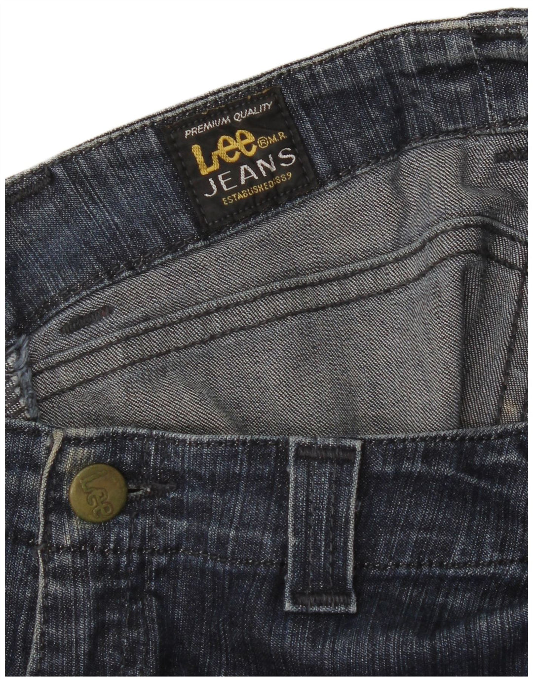 Jeans svasati da donna Lee W26 L32 Blu
