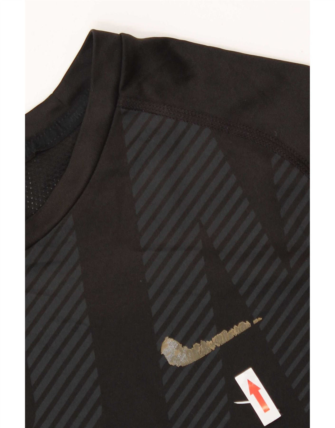 T-shirt grafica da uomo Nike Berlin Top grande in poliestere nero