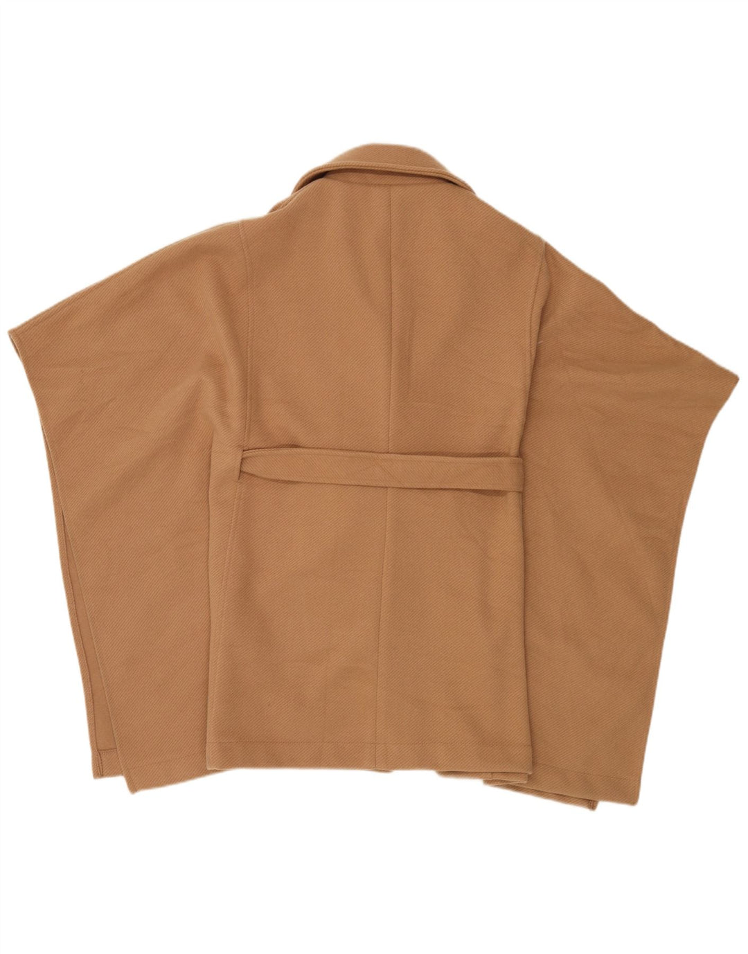 Diana Gallesi Cappotto Mantella Doppio Petto Donna Taglia Unica Poliestere Beige