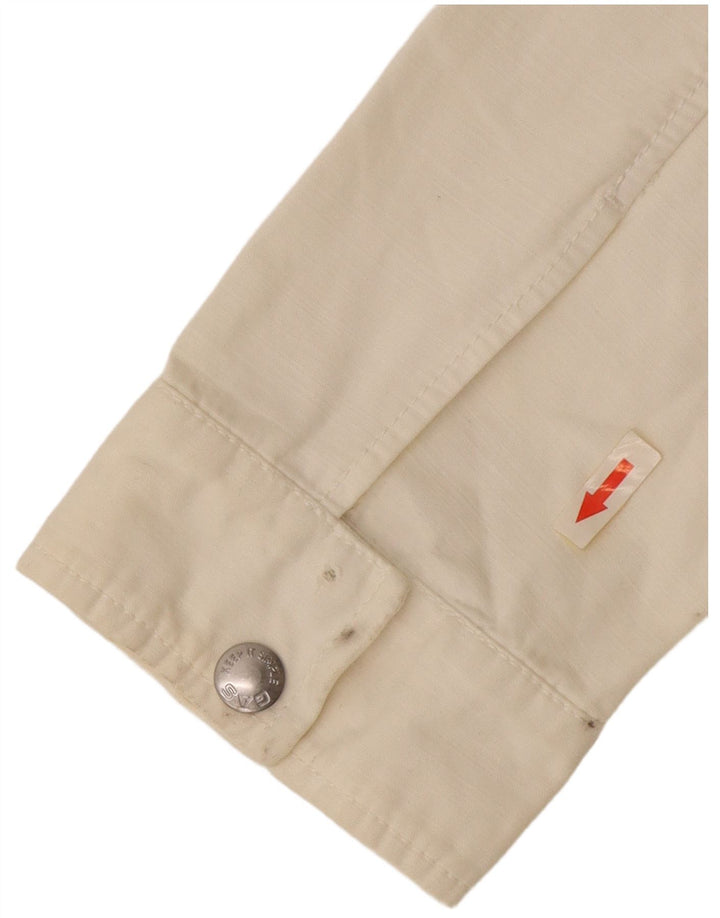 Giubbotto bomber da donna Gas UK 16 grande bianco sporco