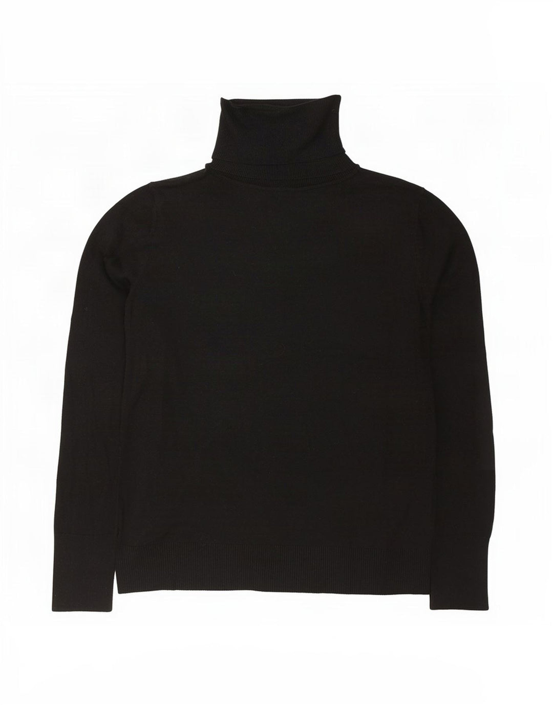 Maglione maglione da uomo con collo alto Gap piccolo in cotone nero