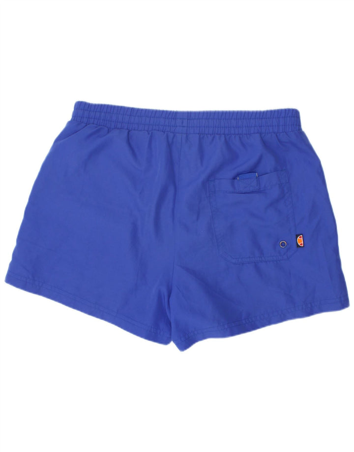 Pantaloncini da bagno con grafica Ellesse per ragazzi 11-12 anni in poliestere blu