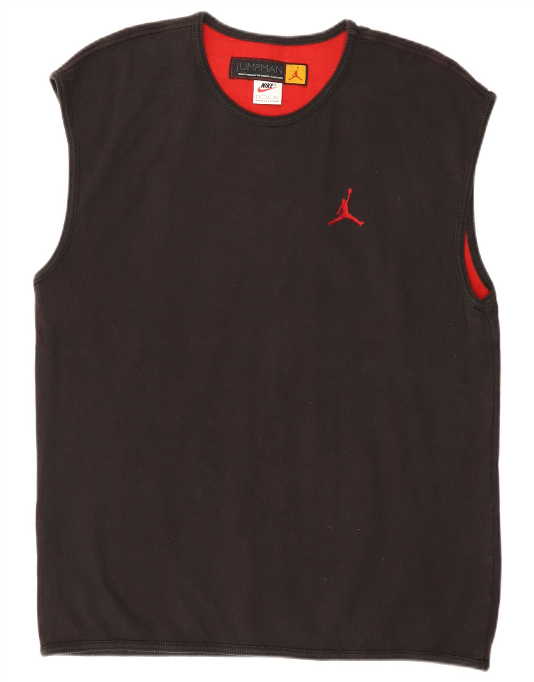 NIKE Mens Vest Top XL Black Cotton