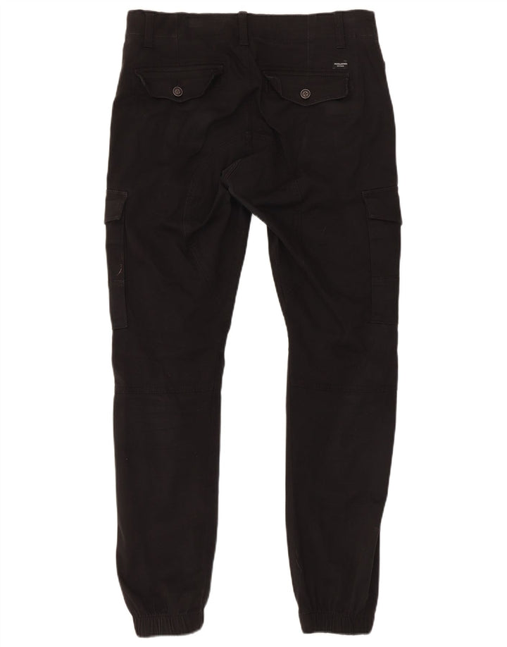 Pantaloni cargo da jogging da uomo Jack & Jones W30 L32 neri