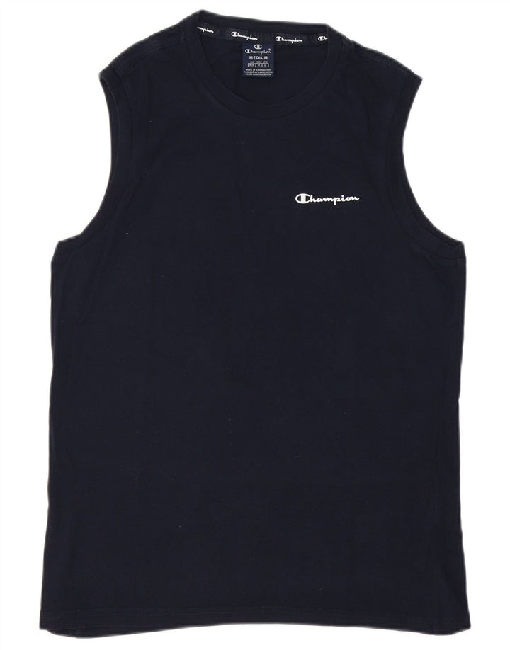 Canotta da uomo Champion media blu navy