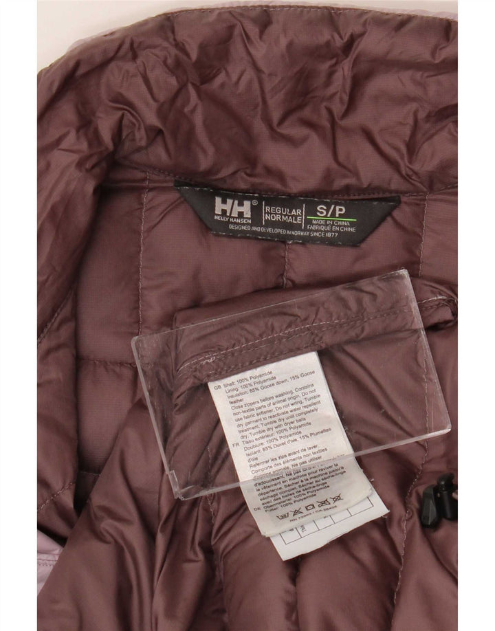 Giacca imbottita da donna Helly Hansen UK 10 Small Viola Poliammide