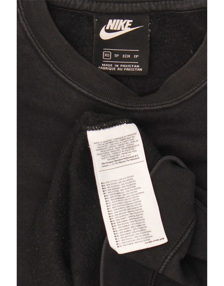 Felpa Nike Uomo Maglia XS Nera Cotone
