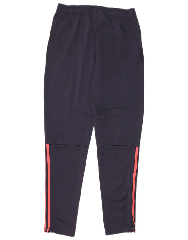 Pantaloni da tuta Adidas Primegreen da ragazzo 15-16 anni in poliestere blu navy