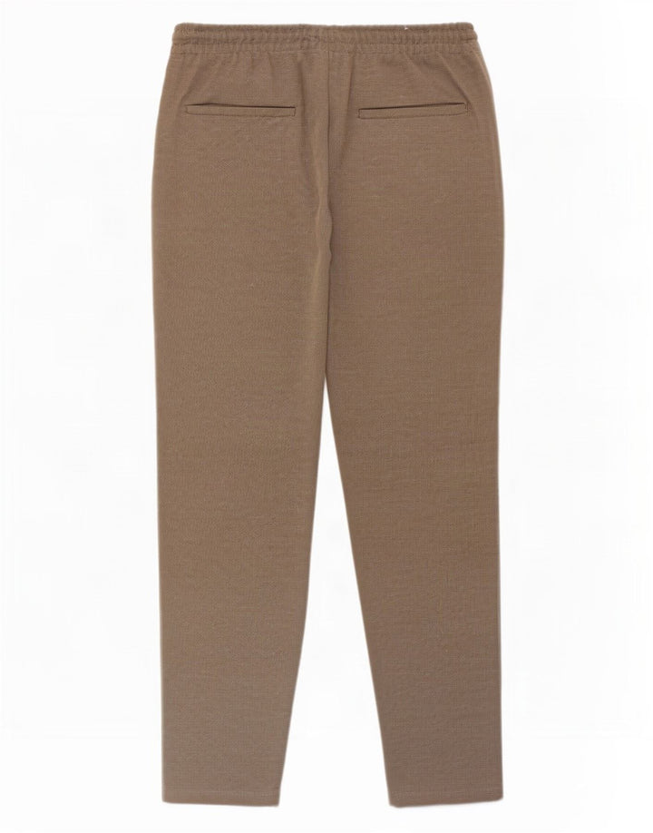 Pantaloni chino slim da uomo Zara medi W31 L28 poliestere beige
