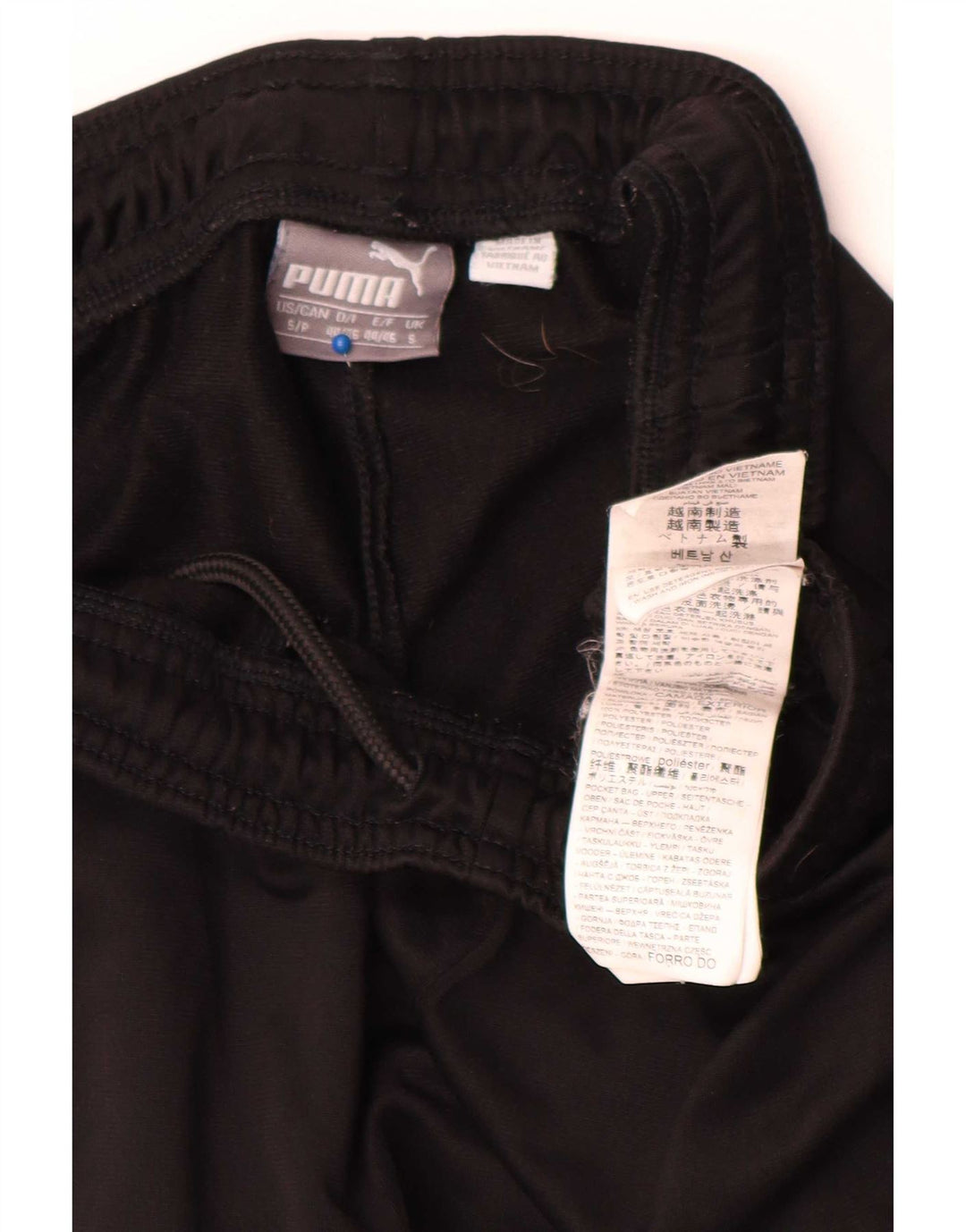 Pantaloni da tuta da uomo Puma Small neri in poliestere