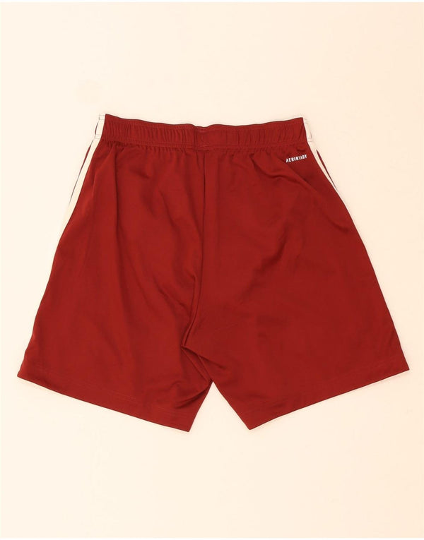 Pantaloncini sportivi Adidas da uomo Arsenal medio bordeaux in poliestere