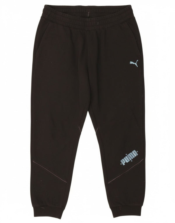 Pantaloni da tuta da donna Puma Graphic Crop Joggers UK 14 Large Nero