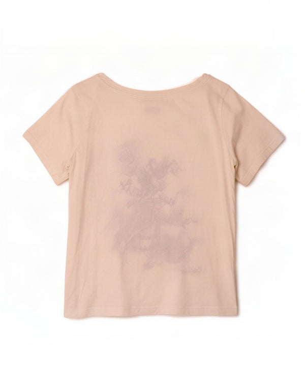 T-shirt grafica da donna Easy Fit Champion UK 12 Medium White