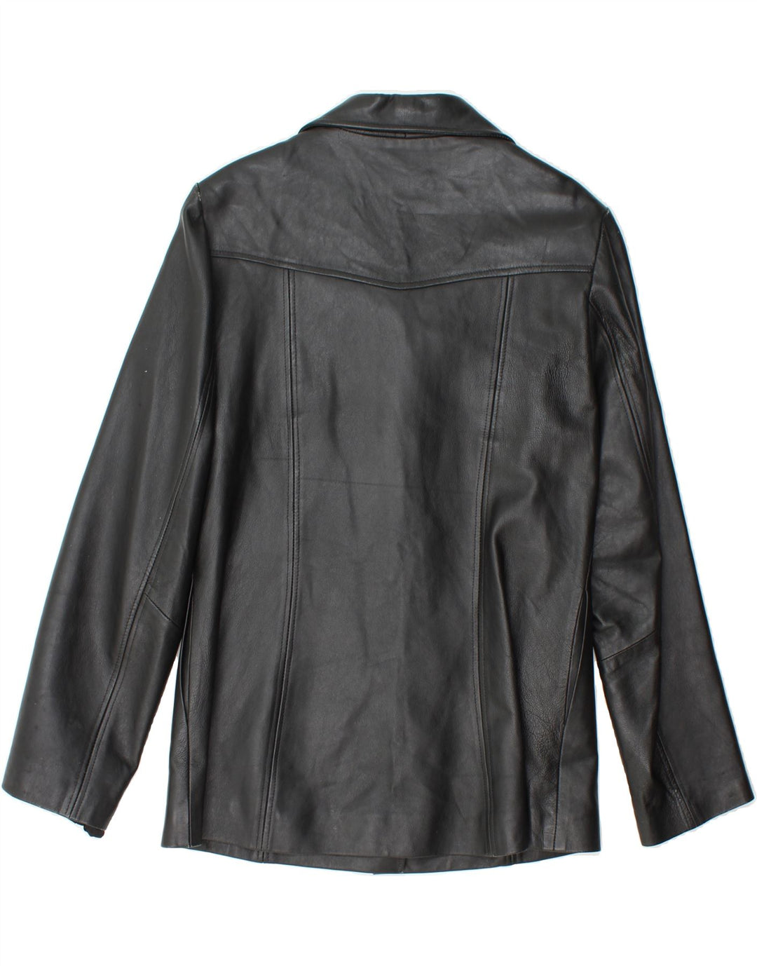 PANTERA Womens Leather Jacket UK 18 XL Black Leather Vintage Pantera and Second-Hand Pantera from Messina Hembry 
