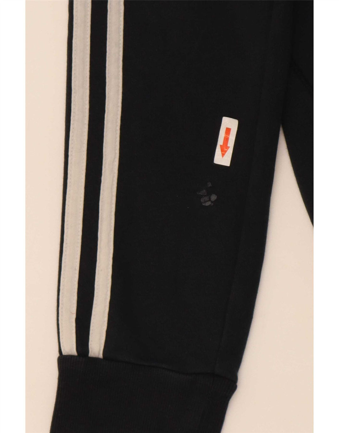 Giacca da ginnastica da donna Adidas UK 8/10 piccola in cotone nero