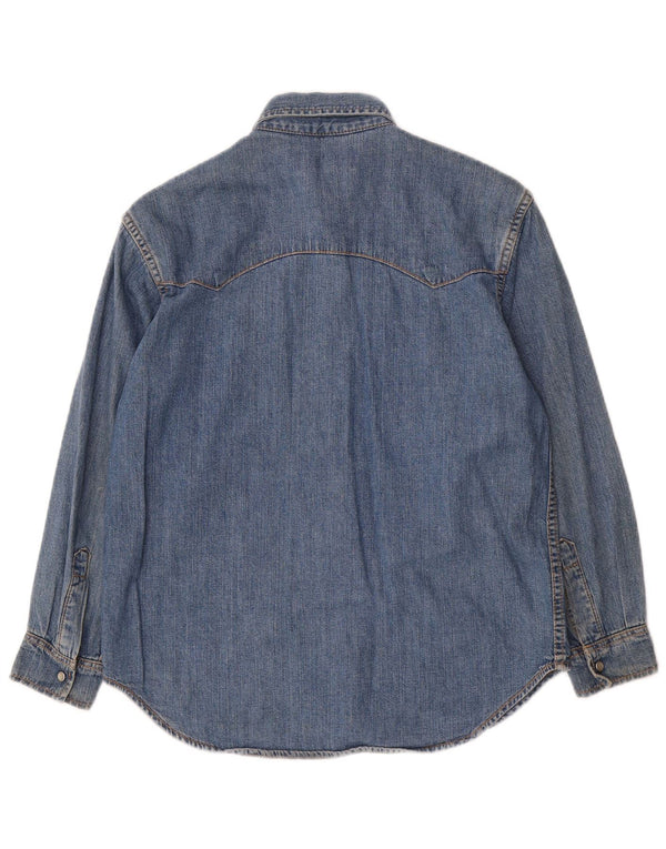 Camicia Lee per ragazzi in denim 9-10 anni piccola in cotone blu