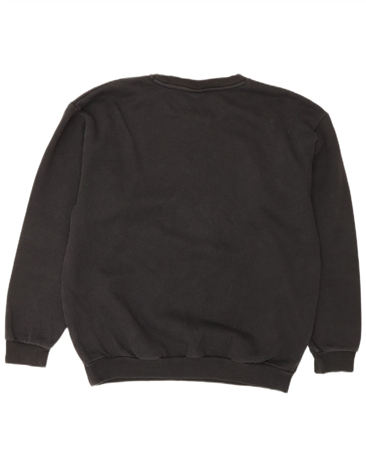 Felpa grafica PUMA da donna vestibilità ampia, taglia UK 12, media, nera