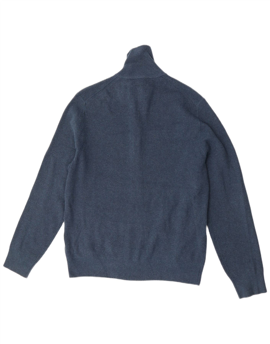 Maglione cardigan da uomo Marks & Spencer grande poliestere blu navy