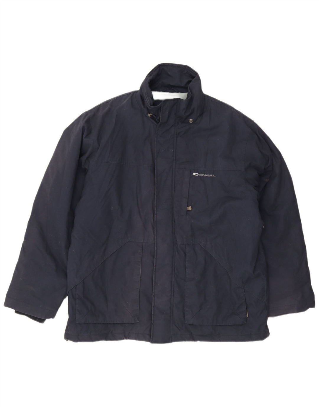 Giacca a vento grafica da uomo O'Neill UK 40 Large Blu Navy Colourblock