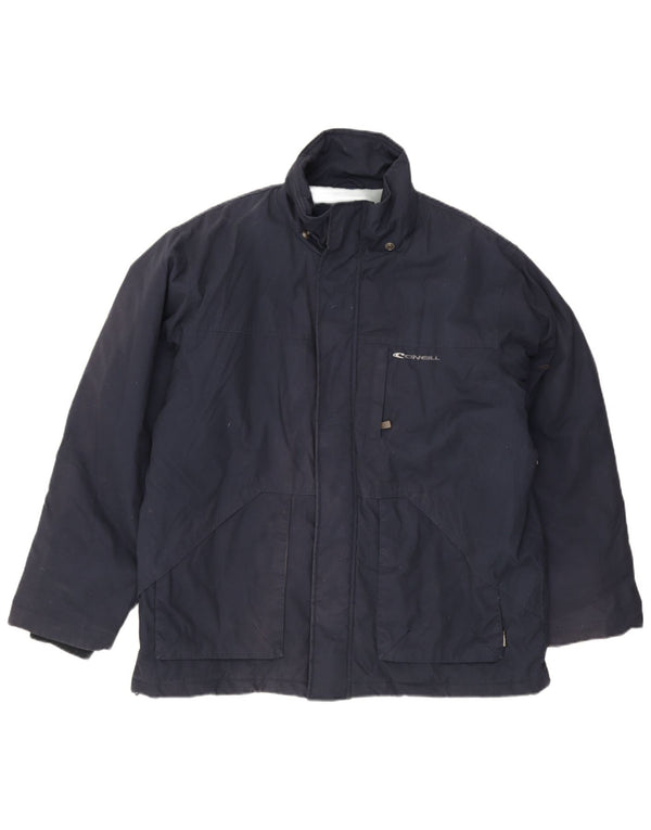 Giacca a vento grafica da uomo O'Neill UK 40 Large Blu Navy Colourblock