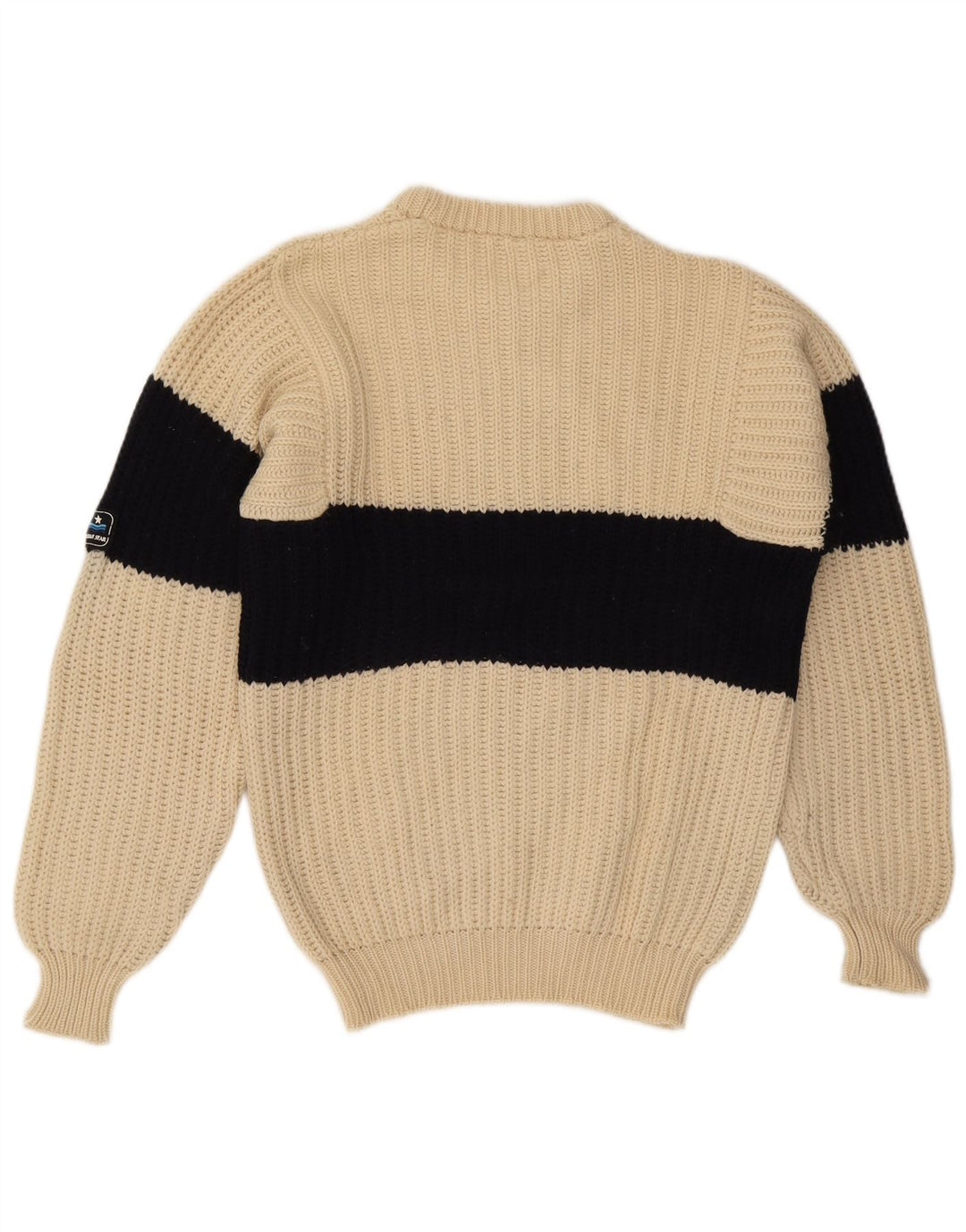 Maglione girocollo da uomo Ocean Star IT 48 Colorblock beige medio