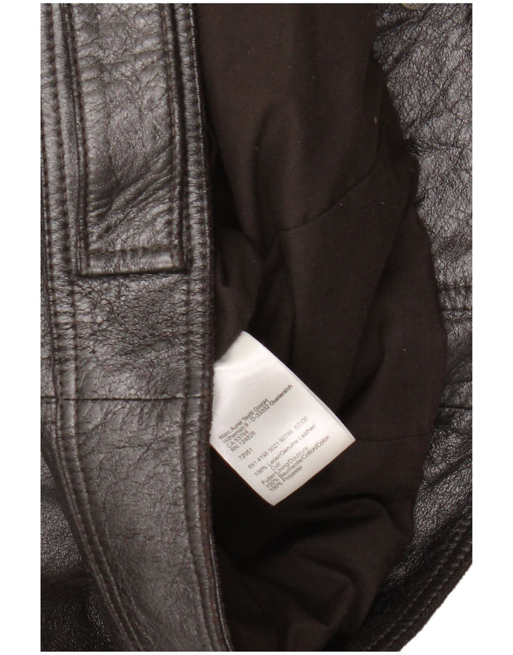 Giacca in pelle da donna Marc Aurel UK 14 Pelle nera media