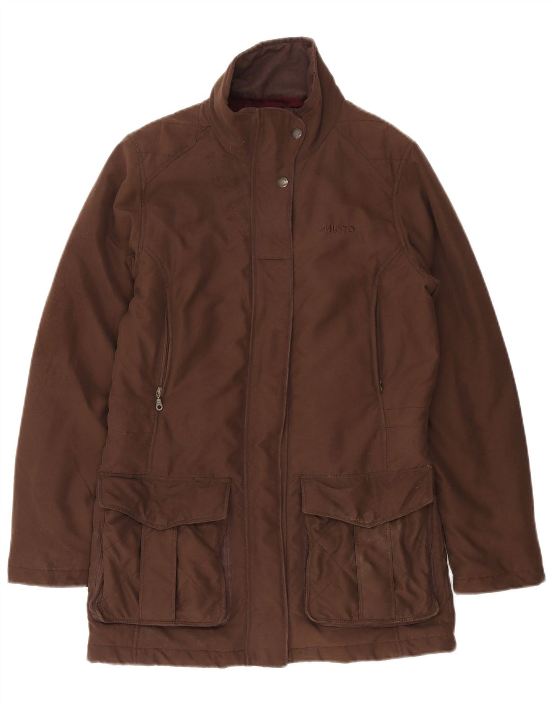 Giacca utility da donna Musto UK 12 Poliestere marrone medio