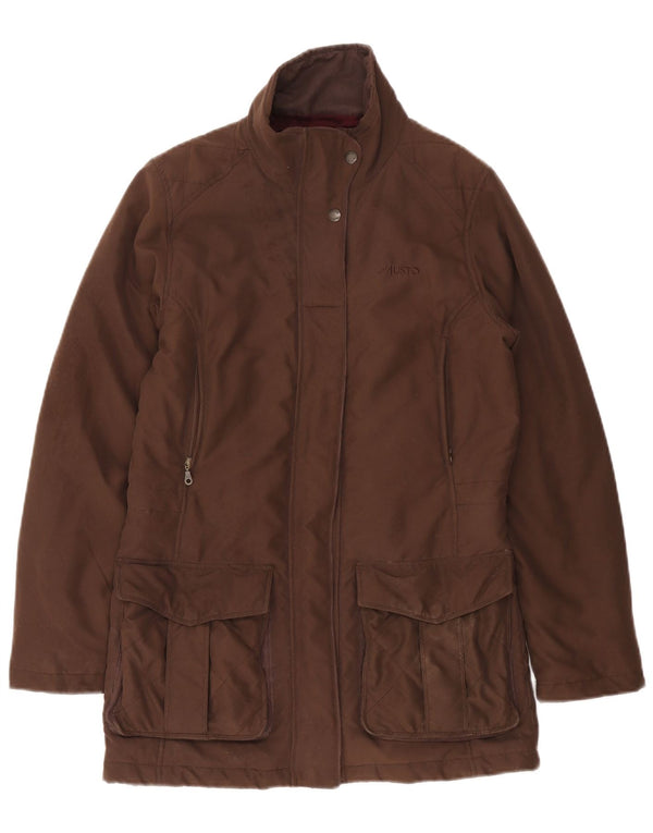 Giacca utility da donna Musto UK 12 Poliestere marrone medio