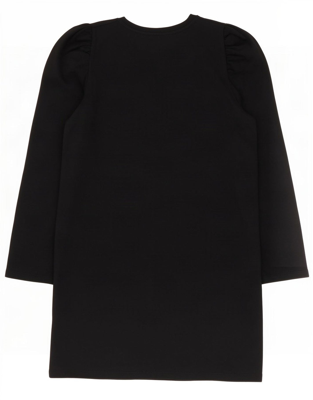 Abito a trapezio a maniche lunghe da donna Zara UK 14 cotone nero medio