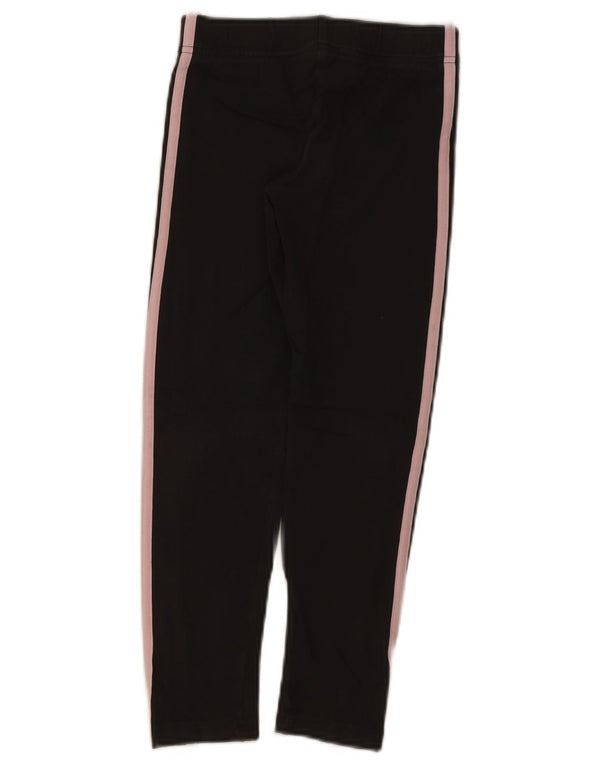 Leggings Adidas Bambina 9-10 Anni Cotone Grigio