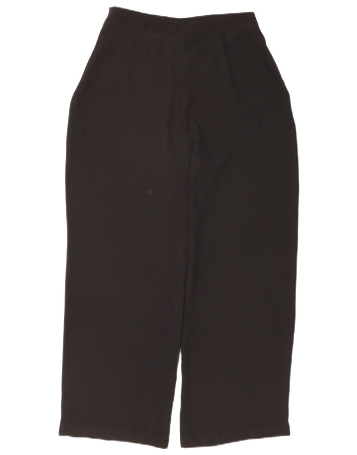 Pantaloni corti vestibilità ampia da donna Zara EU 40 medi W30 L26 poliestere nero